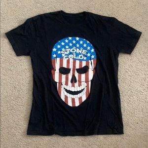 WWE Stone Cold Flag Shirt